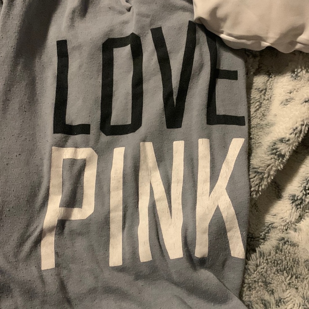 Gray Victoria’s Secret Capri sweat pants